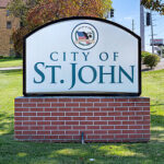 City of St John sign